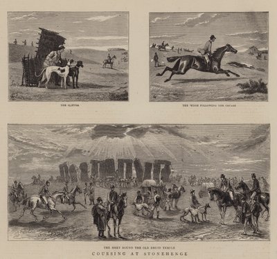 Chasse à courre à Stonehenge - William Small